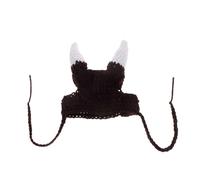 Mipcase Unique Fun Cat Hat Soft Plush Viking Pirate Horn Hat Pet Dog for Parties