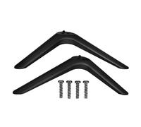 Mipcase Universal and Design, Sl or Office Suitable Modern Style, Space-saving Tv Stand Legs Replacement with Double Hole Plastic Feet Easy Installation Tabletop Tvs Conference