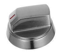 Mipcase Universal Cooker Knob Replacement with Easy Installation and Smooth Surface Zinc Alloy Metal for Gas Stove Cooker Control Knobs Compatible with Grill Appliance and Oven