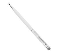 Mipcase Universal Stylus Pen for Tablet and Phone, Fine Point Capacitive Touchscreen Pen, White Dual-use Stylus for Students and Artists