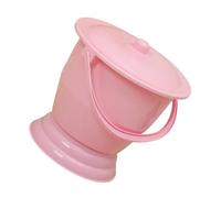Mipcase Urine Pot Handle Plastic Travel Pee Potty for Boy Girl Boys and Girls Chamber Pot Bedside Urinal for Home Camping Car Use