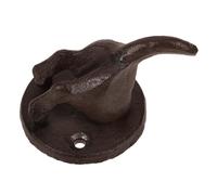 Mipcase Vintage Retro Dog Butt Wall Hook Cast Iron Decorative Coat Hanger European Style Heavy Duty Hanging Rack for Bedroom Bathroom Kitchen Home Decor