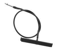 Mipcase Violin Pickup Clip-on Design with Ceramic Piezo Sensor and Silver Body, 5 Mm Audio Plug Guitar Replacement Part Accurately Captures Sound for Musicians and Acoustic String