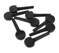 Mipcase Violin Tuning Pegs Wooden Set 8Pcs 4/4 Size Fine Polished Replacement Parts for String Instrument Maintenance and Performance