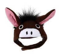 Mipcase Warm Donkey Ear Pet Hat for Small Animals Guinea Pig Hat Chinchilla Headwear