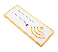 Mipcase Wifi Password Sign Acrylic Wall Mount Plaque 10x4 Inch for Home Hotel Cafe Restaurant Guest Network Display