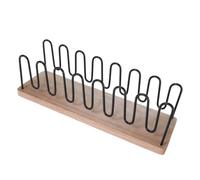 Mipcase Wooden Freestanding Hat Display Stand for Baseball Caps and Beanies