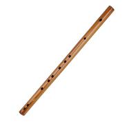Mipcase Wooden Piccolo Flute in Key E with Velvet Bag, Practical Small Vertical Flute for Beginners, Traditional Bamboo Musical Instrument for Adult and Music Practice