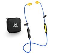 MIPEACE Bluetooth Work Earplugs Headphone, Wireless in-Ear Noise Isolating Earbuds,29dB Noise Reduction Headphone with Mic and Control,19+ Hours Battery for Lawn Mowing Industrial Construction(Black)