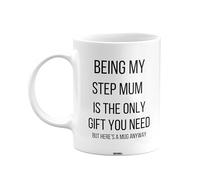 MIPOMALL Being My Step Mum is The only Gift You Need Mug, Step Mum Mug, Funny Birthday Gift, Presents for Christmas, mm-CA_172_102
