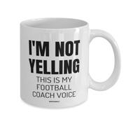 MIPOMALL Best Football Coach Mug,Im not Yelling This is My Football Coach Voice,Coffee Mugs Tea Cup - wmC343_3