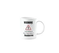 MIPOMALL Funny Bouldering Mug, Warning This Person Will Talk About, Birthday Mug, Gift for Someone who Loves Bouldering, mm-CA_50