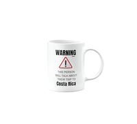 MIPOMALL Funny Travelling Gift, Trip or Holiday to Costa Rica, Mug Presents for Christmas, Backpacking, Leaving, Goodbye, Hiking or Moving for Best Friend, Colleague or Boss, mm-CA_240_41
