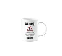 MIPOMALL Funny Travelling Gift, Trip or Holiday to Poland, Mug Presents for Christmas, Backpacking, Leaving, Goodbye, Hiking or Moving for Best Friend, Colleague or Boss, mm-CA_240_142