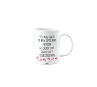 MIPOMALL Gift for Someone who is Difficult or Hard to get Present for, Person, Happy Birthday Gifts, Women or Men, Him or Her, Presents for Christmas, Cup, CA_320_138