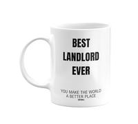 MIPOMALL Landlords Mugs Gift, Best Landlord Ever, Make World Better Place, Coffee Mug Tea Cup - wmE3xx051