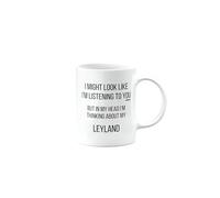 MIPOMALL Leyland Mug, Leyland Car Gifts for Men or Women, Birthday Mug, Presents for Christmas, I Might Look Like I'm Listening to You, but in My Head I'm Thinking About My, mm-CA_155_71