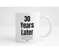 MIPOMALL Message Mug, Gift for Pearl Wedding Anniversary, 30 Years Later, Coffee Mugs Tea Cup - D518