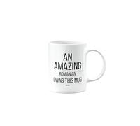 MIPOMALL Mug for A Romanian Man or Woman, an Amazing owns This Mug, Birthday Gifts for Men or Women, Presents for Christmas, Cup, mm-CA_295_90
