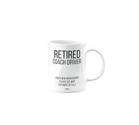 MIPOMALL Retirement Mug Present for Coach Driver, Gifts for Men or Grandad or Grandpa, Retired Under New Management See Wife, Presents for Christmas, mm-CA_214_63