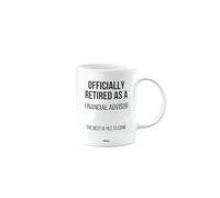 MIPOMALL Retirement Mug Present for Financial Advisor, Gifts for Men or Women or Grandparents, Officialy Retired as, The Best is Yet to Come, Presents for Christmas, mm-CA_215_127