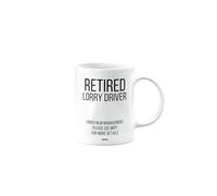 MIPOMALL Retirement Mug Present for Lorry Driver, Gifts for Men or Grandad or Grandpa, Retired Under New Management See Wife, Presents for Christmas, mm-CA_214_192