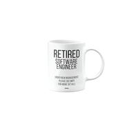 MIPOMALL Retirement Mug Present for Software Engineer, Gifts for Men or Grandad or Grandpa, Retired Under New Management See Wife, Presents for Christmas, mm-CA_214_285