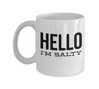 MIPOMALL Salty Mugs Funny I'm bitchs Don't be a Stay im i am him her Wife Gifts Coffee Boyfriend Girlfriend Husband Anniversary Best Friends Female