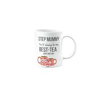 MIPOMALL Step Mummy Mug, Happy Birthday, Presents for Christmas, Birthday Gifts, You'll Always be My Best Tea, mm-CA_154_97
