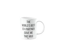 MIPOMALL The World's Best Ex-Partner Gave Me This Mug, Funny Birthday Gifts for Men or Women, Secret Santa, Presents for Christmas, mm-CA_207_66