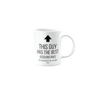 MIPOMALL This Guy has The Best Acquaintance Mug, Funny, Joke, Silly, Gag, Birthday Gifts for Men or Women, Secret Santa, Presents for Christmas, Cup, mm-CA_248_5