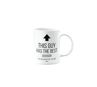 MIPOMALL This Guy has The Best Advisor Mug, Funny, Joke, Silly, Gag, Birthday Gifts for Men or Women, Secret Santa, Presents for Christmas, Cup, mm-CA_248_10