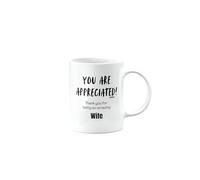 MIPOMALL Wife Mug, Birthday Present, Appreciation Gift for Wife, You are Appreciated, Thank You for Being an Amazing, mm-CA_144_91