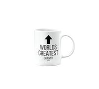 MIPOMALL World's Greatest Granny Mug, Funny, Joke, Silly, Gag, Happy Birthday Gifts for Men or Women, Secret Santa, Presents for Christmas, Cup, mm-CA_273_97