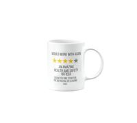 MIPOMALL Would Work with Again, Funny Leaving Mug for Health and Safety Officer, Farewell, Great Gift for Colleague, Boss, Manager, Goodbye, Christmas, Joke, Silly, Gag, mm-CA-329a_151