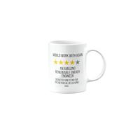 MIPOMALL Would Work with Again, Funny Leaving Mug for Renewable Energy Engineer, Farewell, Great Gift for Colleague, Boss, Manager, Goodbye, Christmas, Joke, Silly, Gag, mm-CA-329a_265