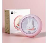 MIPOW Miffy 2026 LED Night Light with Motion Sensor, Automatic Rechargeable Night Light with Adjustable Brightness, Magnetic, Portable for Bedroom, Bathroom, Hallway (Pink)