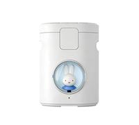 Mipow x Miffy 3-in-1 Magnetic Wireless Charger Stand with Bluetooth Speaker - Cute Desk Accessory, Wireless Charging for Phone & Earbuds, 60° Adjustable, IPX7-Like Safe, Blue White