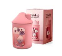 Mipow x miffy BTA700M Cool Mist Humidifier for Bedroom,Ultrasonic Quiet Humidifier with Night Light,450 ML Double Spray Humidifier for Nursery,Office Indoor Plants (Pink)