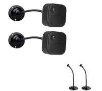 Mippko 2 Pack Camera Flexible Wall Mount Holder for Blink Outdoor 4 (4th Gen)/(3rd Gen) XT3,Blink XT&XT2/Blink Mini/All New Blink Outdoor,Adjustment Flexible 8 inch Long Gooseneck Arm with Metal Base