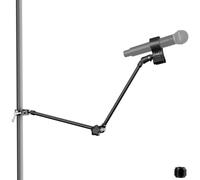 Mippko Microphone Stand Holder,21.5" Long Flexible Adjustable Magic Arm Super Crab Clamp Mic Clip 3/8"-16 to 5/8"-27 Adapter Mount,Compatible with Shure/Fifine /AT2020 /Pyle/Blue Snowball/Razer