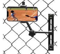 Mippko Phone Fence Mount for Mevo Start,for Recording Basketball/Football/Softball/Baseball/Tennis Sport Games,Fence iPhone Holder Comptiable with 3.5~7.5 inch iPhone/Nexus/HTC/LG/Smartphone