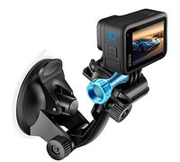 MiPremium Car Suction Cup Mount for GoPro Hero13/12/11/10/9/8/7/6/5/4/3/3+/2 Gopro Max, Hero+, Session & Other Action Cameras Car Windshield & Glass Window Dash Cam Holder Perfet for Boats Vehicle