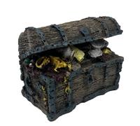 Mipukbay Aquarium Decor, Fish Tank Treasure Chest Aquarium Ornament