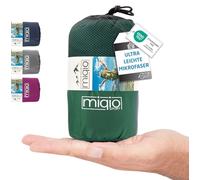 MIQIO 2-in-1 Sleeping Bag Liner and Lightweight XL Size Double Travel Bed Sheet