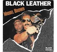 Miquel Brown - Black leather (1984) / Vinyl single [Vinyl-Single 7'']