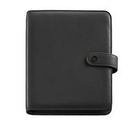 Miquelrius - 16 Months (September 2023 to December 2024) Week to View Vertical View Plus Size 155 x 213 mm (similar to A5) Leather Look Black Spanish