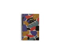 Miquelrius - 2021 Diary, 100% Recycled Sheets, Spanish, Day Page, Size 117 x 182 mm, Paper 70 g, Rigid Cover Lined Cardboard, Colour Craft