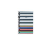 MIQUELRIUS - 2021 Lines Annual Diary - Catalan, Week View, Size 117 x 182 mm, Paper 70 g, Rigid Cover Lined Cardboard, Colour Lines