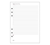 Miquelrius - 2024 Comprehensive Annual Diary Refill, Day Page, Plus Size 155 x 213 mm (similar A5), Catalan, Portuguese and English